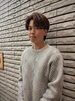 ウム(UMM)&nbsp;センターパート＋ブラウン