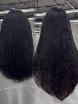 シイム(CYM) エクステ【ビフォーアフター】長さだし