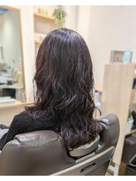 ももいろかぶとむし&nbsp;【時短×おしゃれ】結んでも可愛い。お手入れ楽ちんロングパーマ