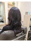 【時短×おしゃれ】結んでも可愛い。お手入れ楽ちんロングパーマ