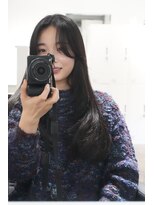 ミヨン 京都烏丸店(miyon)&nbsp;【miyon】韓国レイヤーカット×暗髪カラー×髪質改善