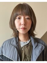 メゾンシアー(Maison Sheer)&nbsp;olive beige / ハッシュボブ / ボブウルフ