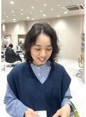 カット+デジタルパーマ【戸塚/戸塚駅/戸塚駅近/顔周り/パーマ