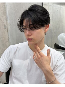 サイン メンズ 表参道(SIGN men's)の写真/【カット＋毛流れパーマ】オーダー率多数◎東京トレンドの再現性抜群フェザーパーマスタイルを叶えます!