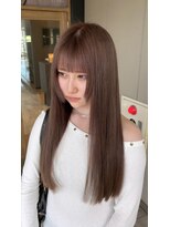 マウ(mau) くすみラベンダーグレージュ