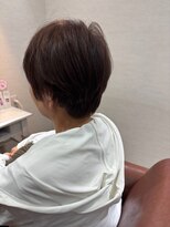 リーク(LEEK) 丸みショート(白髪染め)