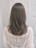 イーストハムアール(EAST HAM r)&nbsp;透明感カラー/ミントベージュ/韓国/ミディアムレイヤー