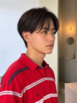 ルトワフクロマチ(Lutowa Fukuromachi)&nbsp;メンズショート×センターパート×毛流れ/袋町/本通