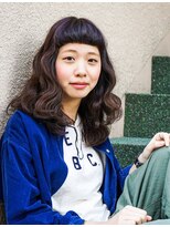 ニコヘアー(niko hair)&nbsp;暗髪★ウエーブ