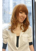 ナナナ パレナ 大津膳所店(nanana parena) ふんわりカールで動きを出したスタイル【nanana parena】