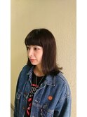 ナチュラルマットボブ
