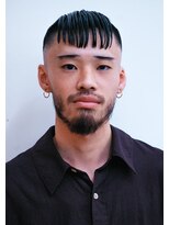 メリケンバーバーショップ コウベ(MERICAN BARBERSHOP KOBE)&nbsp;スキンフェード刈り上げネープレススパイシーバング