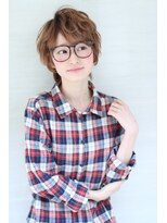 オーロ 宝塚店(ORO)&nbsp;メガネが似合うカジュアルショート