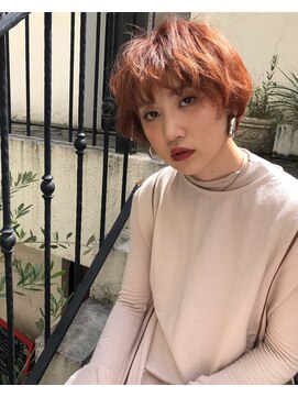 美容室 パルス 静岡鷹匠店(PALS) ビターオレンジカラー
