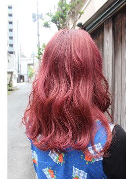 ジウ 上通り(JIU) 20代30代40代◎大人かわいいゆるふわ愛されハイトーン×ピンク