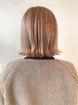 エイト ヘアサロン 渋谷本店(EIGHT) ボブ×ミルクティーベージュ