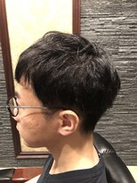 プレミアムバーバー 目黒店(PREMIUM BARBER produce by HIRO GINZA) くせ毛を生かしたナチュラルショート
