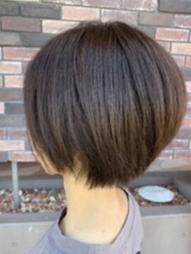 ウェーヴ 浜松小豆餅店(wave) 〈wave小豆餅店〉Aラインボブ ナチュラルボブ 大人ボブショート