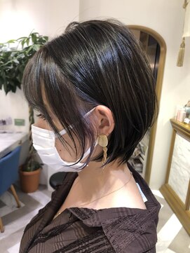 ロンドアベニール 北千住(Lond avenir) 大人綺麗なショートボブ☆インナーカラー　西田大樹