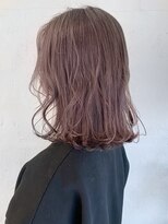 アイティー バイ アルバム 浦和店(IT by ALBUM) ピンクブラウン_クールショートピンクベージュボブルフ_ba308831