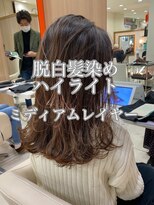 ミングル(MINGLE)&nbsp;外ハネミディアムレイヤー