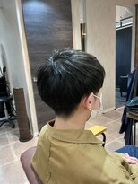 ネウィ グランデ 横浜(newi grande) 爽やかツーブロック刈り上げ束感アップバング