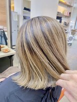 ベルクープス 天王寺店(Belle Coupes) 【Bellecoupes】橋口大 ボブ バレイヤージュ