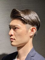 ビーダンディー(Bee dandy)&nbsp;ビジネスフォーマル ツーブロックショート 七三オールバック