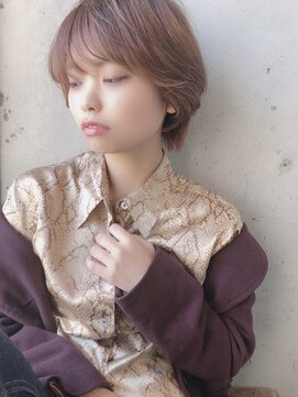 ラファンジュ ヘアー(Rohange hair) 【Rohange】#小顔#似合わせ#丸みショート#耳かけ#20代#30代