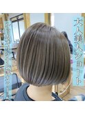 丸みショートボブ