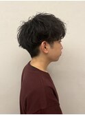 メンズパーマ!ナチュラルスパイラル!/前髪パーマ
