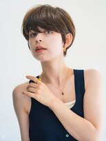 アグ ヘアー ラーク 三島本町タワー店(Agu hair lark) 《Agu hair》パリジェンヌ風マッシュショート