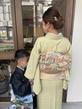 エン(enn) 七五三着付け　ヘアセット