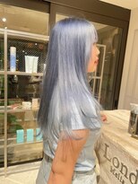 ロンド レア 天神大名店(Lond Le’a) ミディアムヘアデザインカラーフェイスフレーミング暗めカラー