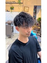 リッカヘアー(Ricca hair)&nbsp;20代30代40代ナチュラル束感ショートツイストスパイラルパーマ