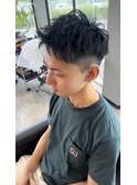 アップバングショート