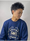 【束感】スパイキーショート