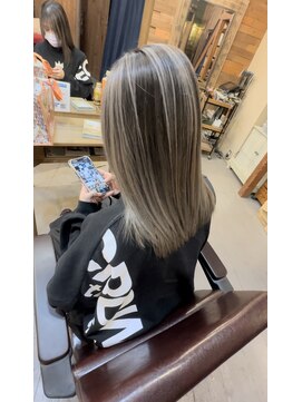 ヘアーサロン ミル(hair salon MiL) #バレイヤージュ #シャドールーツ【埼玉/鶴ヶ島/坂戸/川越】