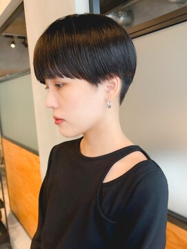 ノベルデイズ(NOVEL-DAYS) メンズライク刈り上げ女子ボーイッシュショートマッシュショート