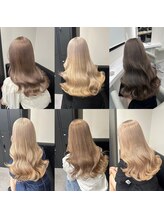 ★王道ベージュカラー★ハイブリーチ/ダブルカラー/ハイトーン/ケアブリーチ/髪質改善/学割U24/韓国