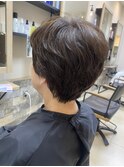 癖毛ショート