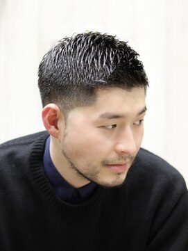 ヨシザワインク プレミアム 横浜 桜木町店(YOSHIZAWA Inc. PREMIUM) ダンディベリーショート大人刈り上げバーバーソリッドデザイン