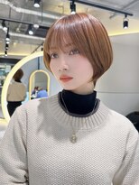 ロンド ジュルード 名古屋(Lond jeloud)&nbsp;ショート ボブ インナーカラー 韓国風5412