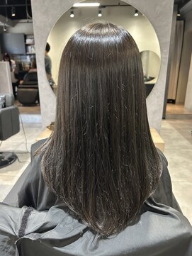 モク 川口店(mok) オリーブグレージュ×酸性ストレート