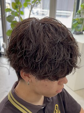 エデアンホンテン メンズサロン(EDEAN 本店 （旧：EDEAN 上通）) 熊本メンズサロン シャドウパーマ 波巻きスパイラル MEN'S HAIR