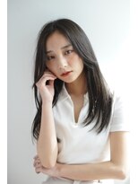 ルフュージュ バイ プロデュース 相模大野店(Refuge by Produce)&nbsp;暗髪/レイヤーカット/長めバング