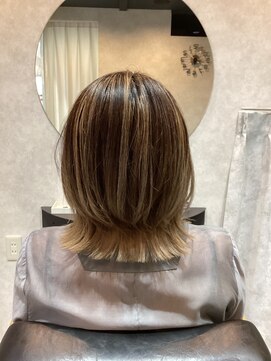 アットチルプラスグランジュ(@chill＋granze) ショートボブ