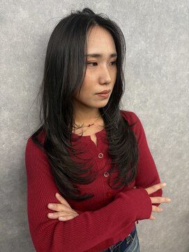 キング 梅田店(K!ng) 縮毛矯正髪質改善ハイライトレイヤーカット梅田美容室エクステ