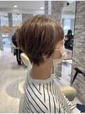 大人可愛いショート　