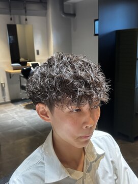 スペインカールMEN'SHAIRサーフカールフェザーパーマ木更津